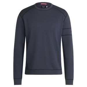 Rapha Men's Merino Sweatshirt | Black / Dark Navy | Small